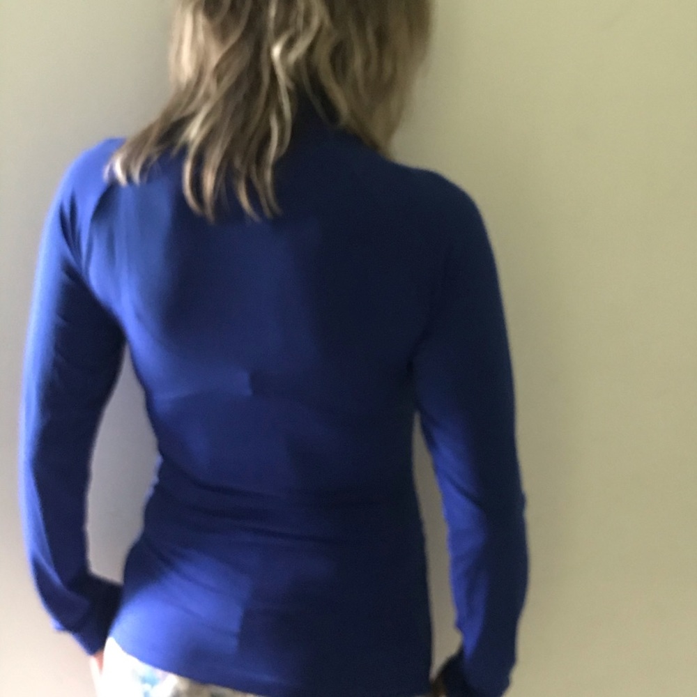 Moda International Blue Top - Picture 2 of 5